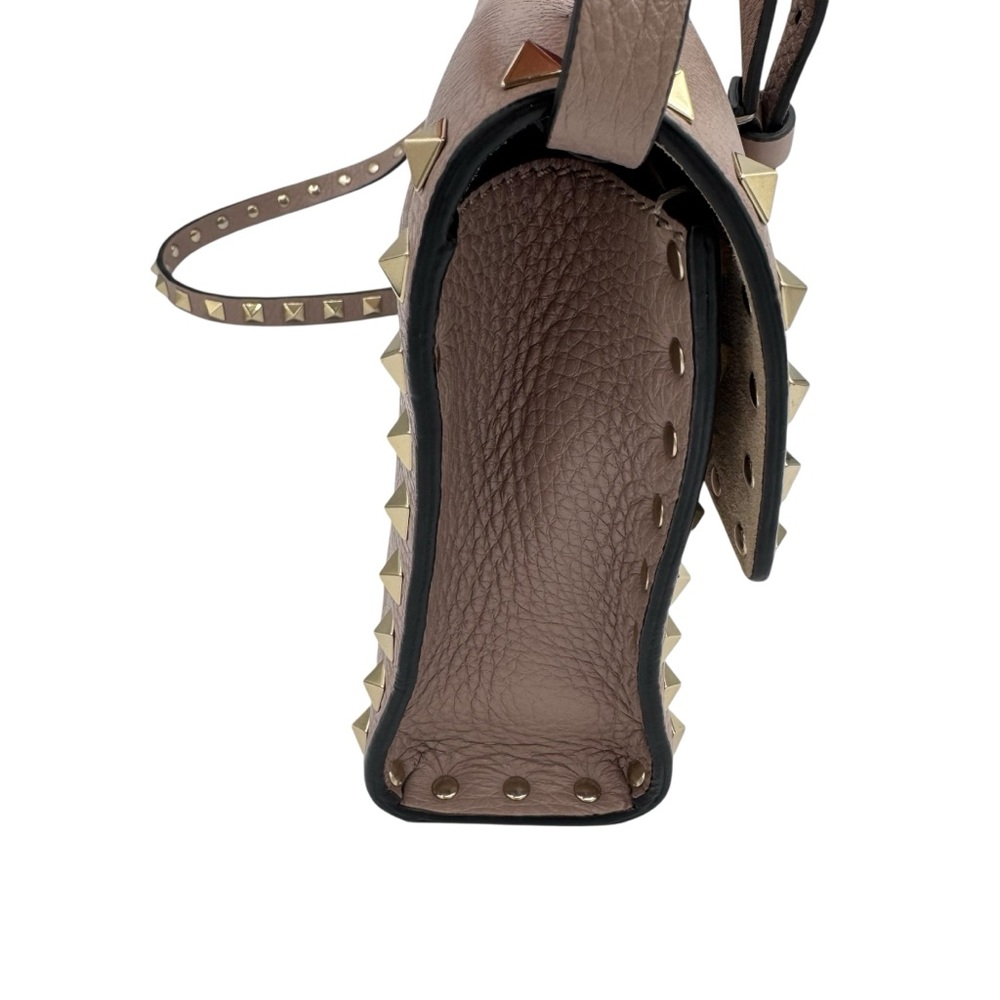 Valentino Garavani Small Rockstud Grainy Calfskin Crossbody Bag - Picture 8 of 16